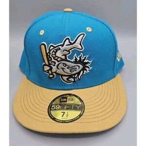 Men's West Michigan Whitecaps New Era Turquoise Theme Night 59FIFTY Fitted Hat